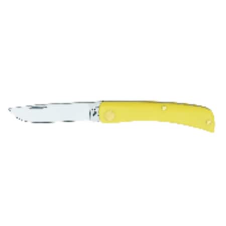 Case Case Sod Buster Jr. Yellow Chrome Vanadium 3.63 in. Pocket Knife 032